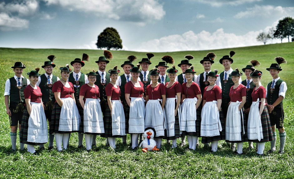 Bild Aktive Plattlergruppe des Trachtenverein Bad Aibling