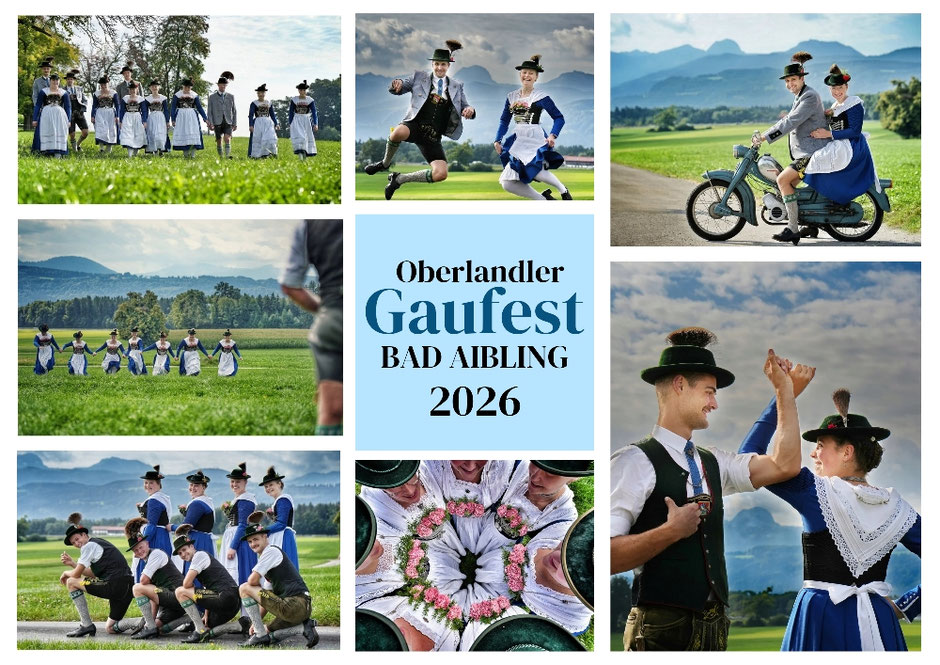 Gaufest Oberlandler Bad Aibling, Flyer