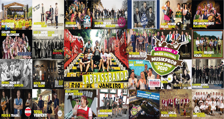 Musikprob 2020 Line-Up