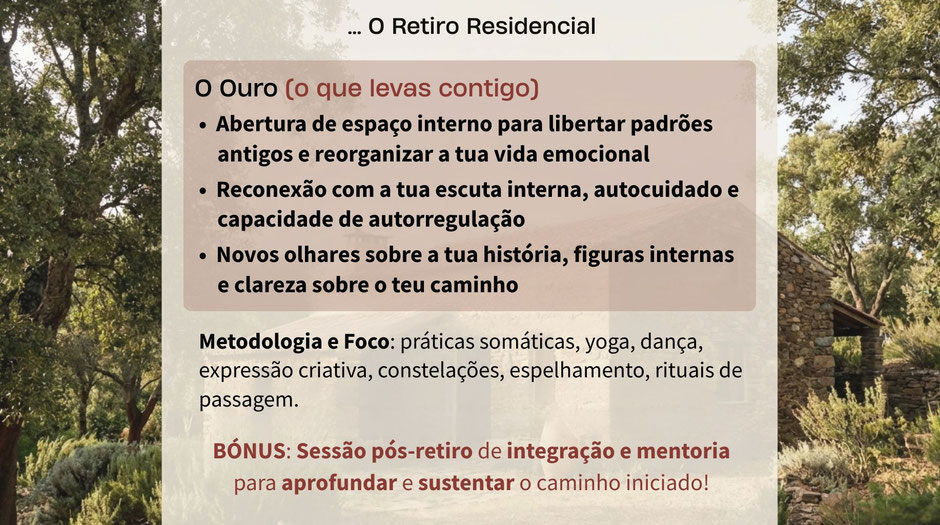 RELIGAR Jornada de Reconexão com a Tua Essência, retiro, constelações, autoconhecimento, autocuidado, desenvolvimento humano, consciência, Lina Afonso, Sofia Pérez, Ferreira do Zêzere