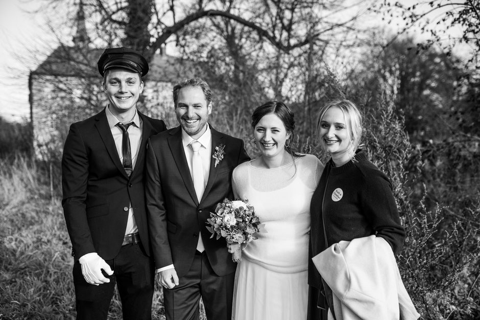 Standesamtliche Hochzeit in Lüdinghausen, Janine Piontek Fotografie, Winterhochzeit Lüdinghausen