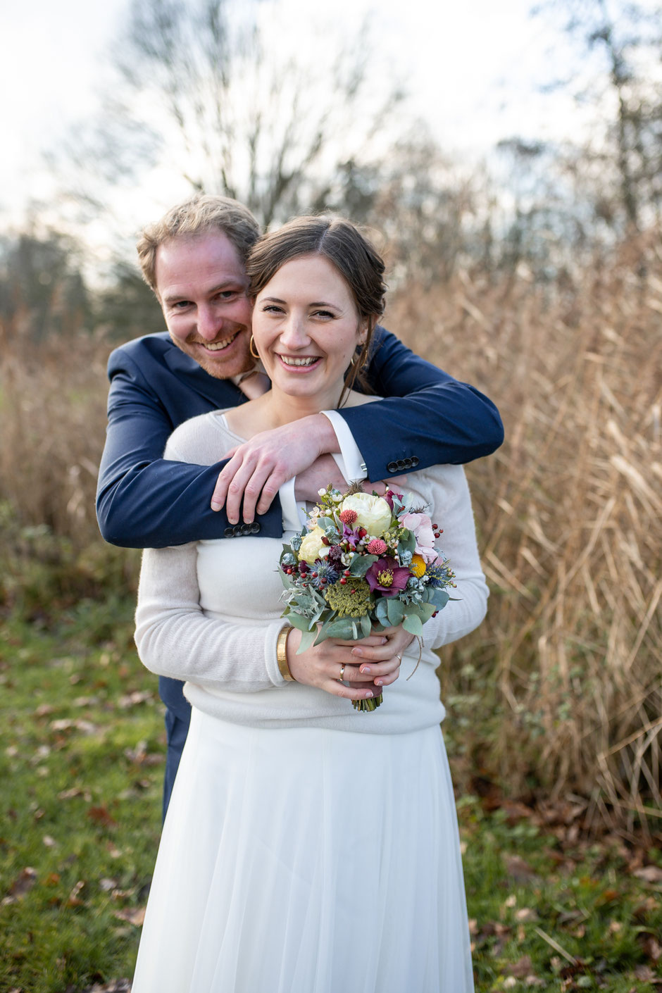 Standesamtliche Hochzeit in Lüdinghausen, Janine Piontek Fotografie, Winterhochzeit Lüdinghausen