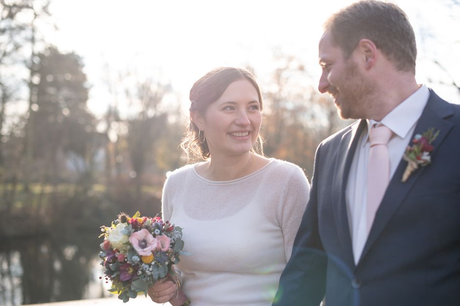 Standesamtliche Hochzeit in Lüdinghausen, Janine Piontek Fotografie, Winterhochzeit Lüdinghausen