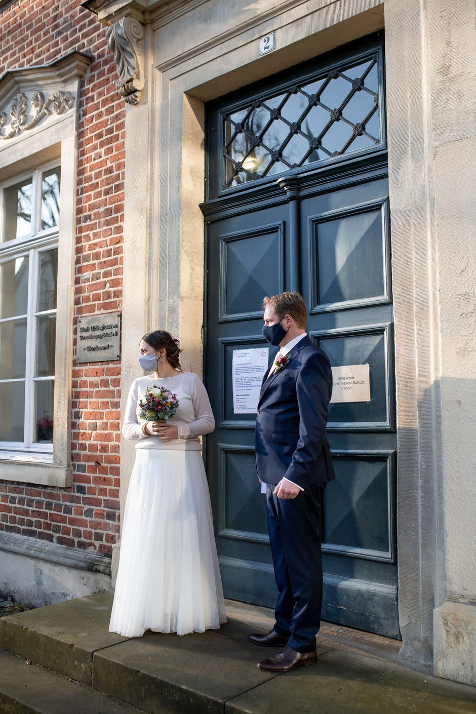 Standesamtliche Hochzeit in Lüdinghausen, Janine Piontek Fotografie, Winterhochzeit Lüdinghausen