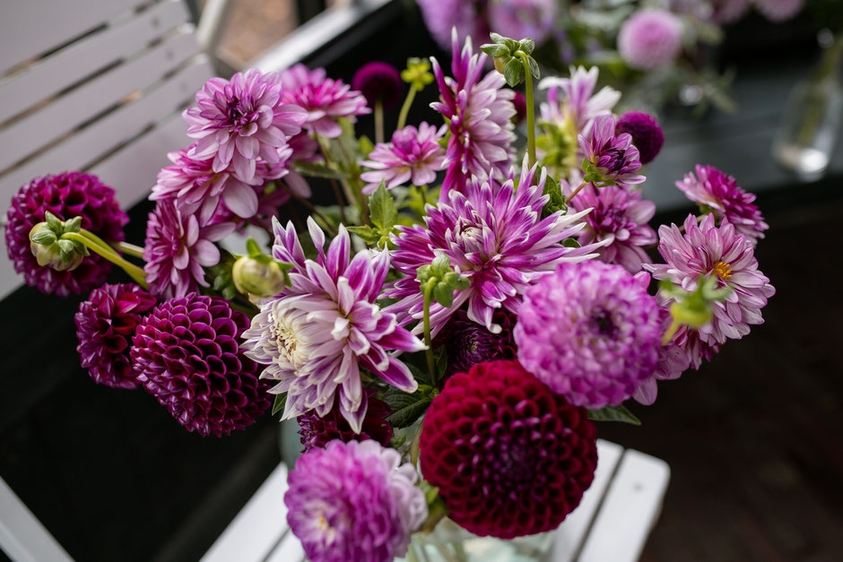 Slowflowers, Gabel und Spaten, Nachhaltige Hochzeitsfloristik, Hochzeitsfotografie Janine Piontek