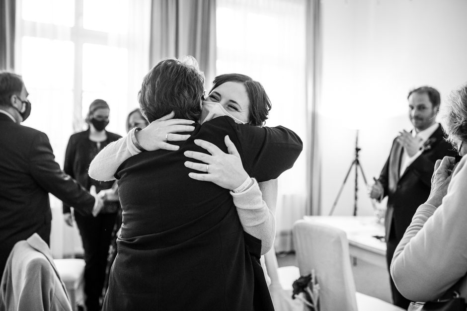 Standesamtliche Hochzeit in Lüdinghausen, Janine Piontek Fotografie, Winterhochzeit Lüdinghausen