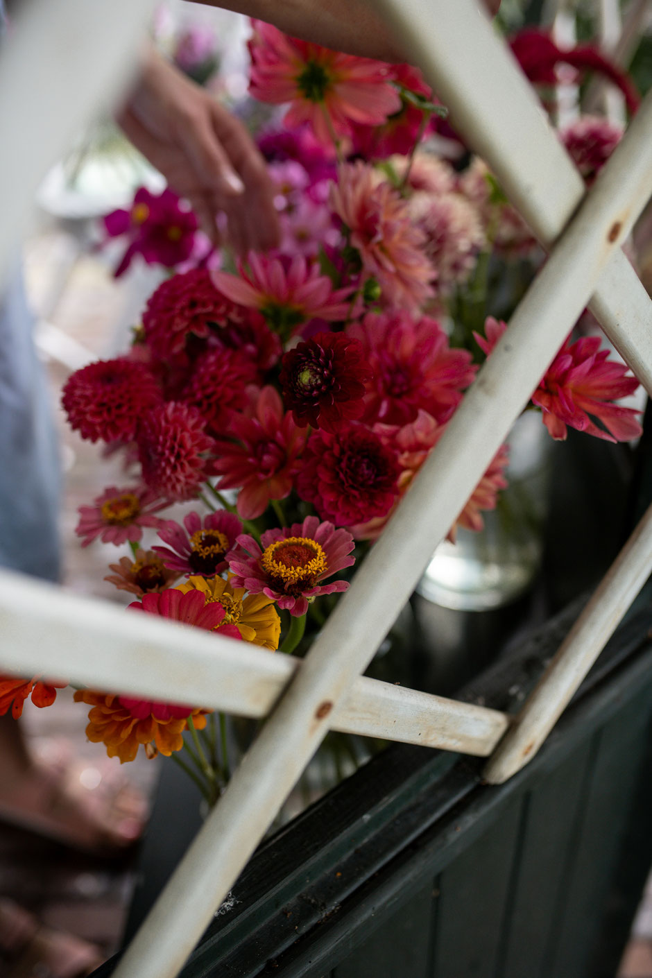 Slowflowers, Gabel und Spaten, Nachhaltige Hochzeitsfloristik, Hochzeitsfotografie Janine Piontek