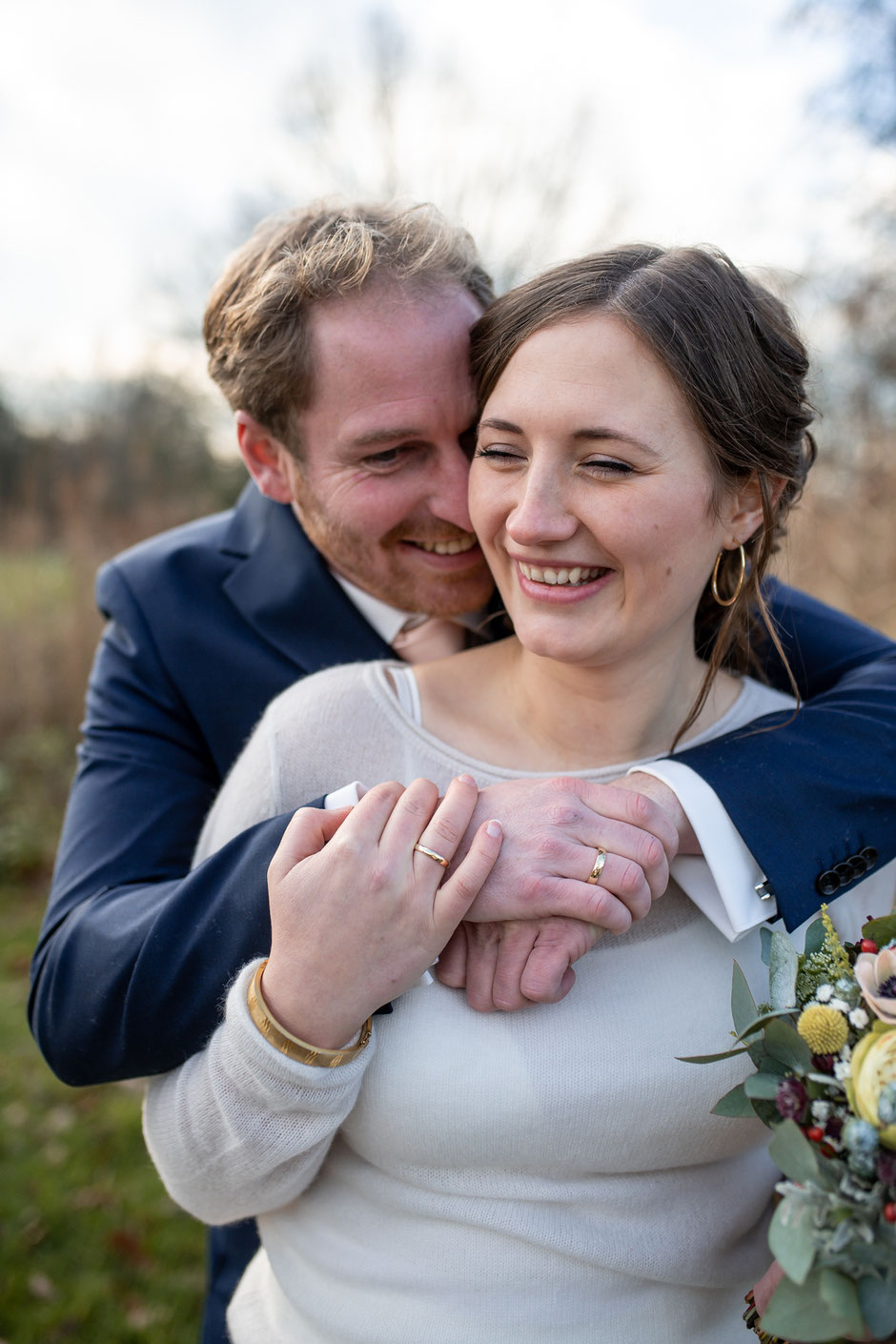 Standesamtliche Hochzeit in Lüdinghausen, Janine Piontek Fotografie, Winterhochzeit Lüdinghausen