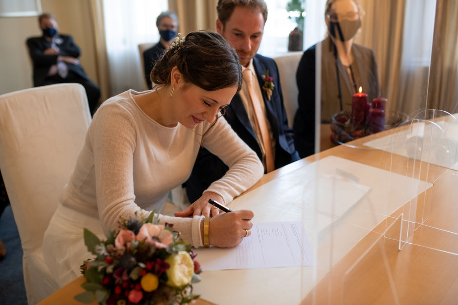 Standesamtliche Hochzeit in Lüdinghausen, Janine Piontek Fotografie, Winterhochzeit Lüdinghausen