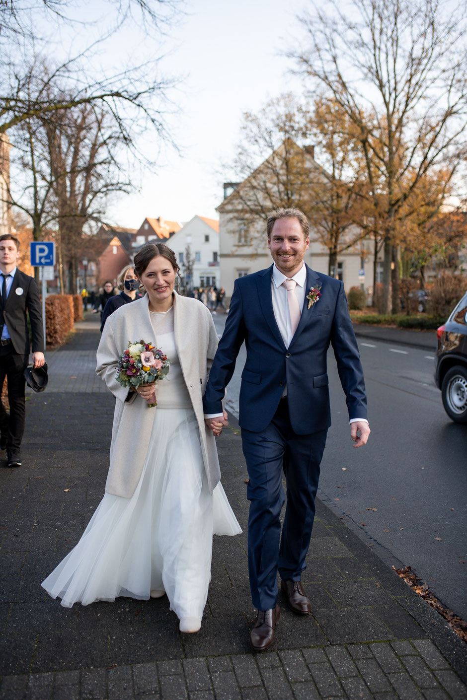 Standesamtliche Hochzeit in Lüdinghausen, Janine Piontek Fotografie, Winterhochzeit Lüdinghausen