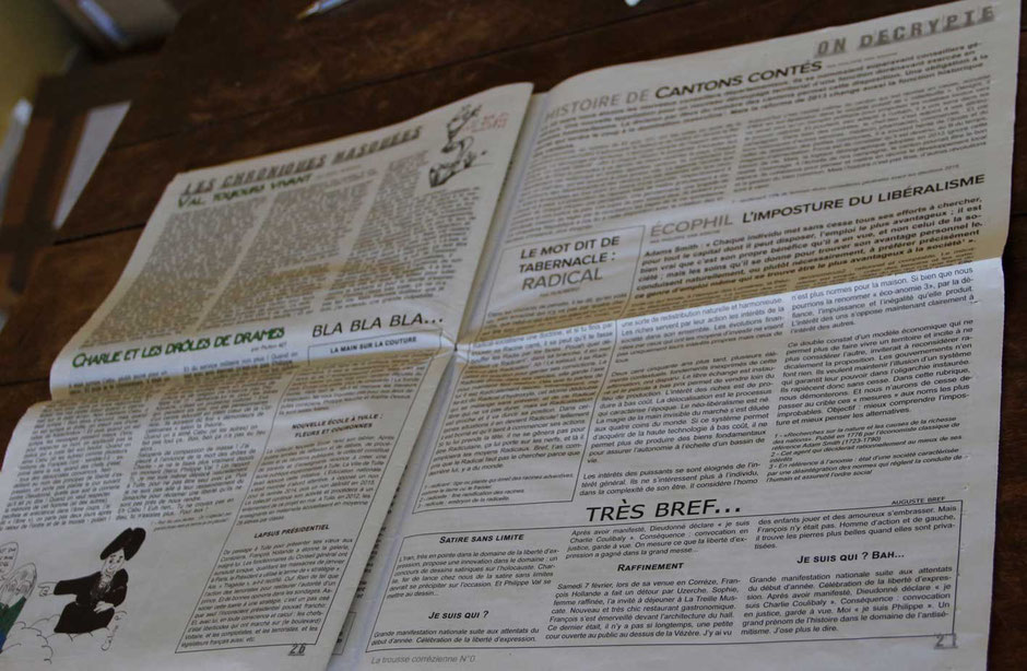 Double page du numéro 0