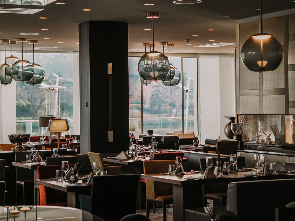 Schlichte maritime Eleganz im Restaurant "Landgang"