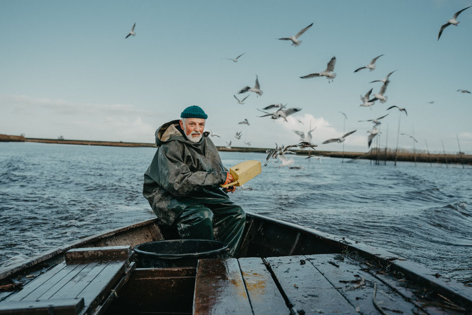 SamtweissundBling, Eider, Fischer, Reportage, Schleswig-Holstein, Wasser, Boot, Dokumentation, Anna-Sophie Rönsch, 