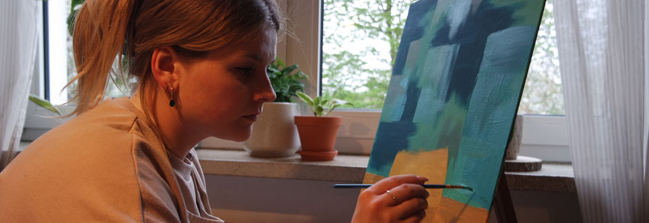 ABEL ART - Hannah Abel, aufstrebende Künstlerin vom Niederrhein, Moers