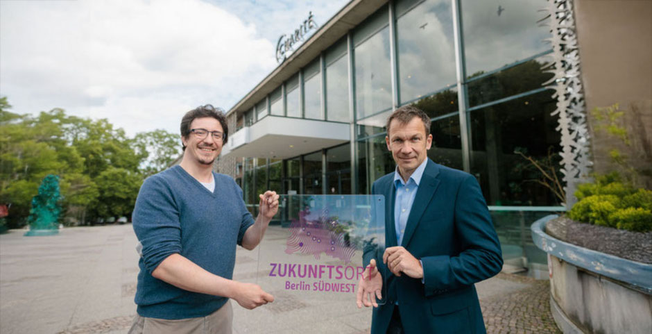 v.l.n.r.: Juri Effenberg, Prof. Dr. Joachim Spranger - Foto: Christian Schneider