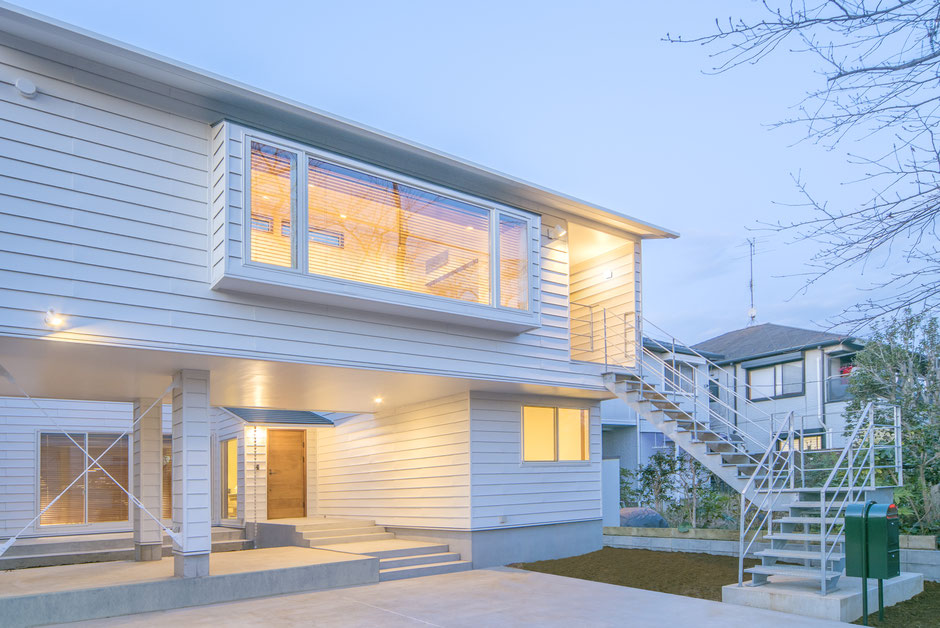 【注文住宅】千葉県松戸市　二世帯住宅　重層長屋の家