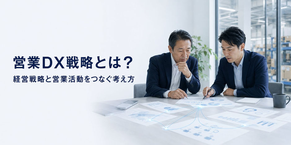 営業DX戦略とは？経営戦略と営業活動をつなぐ考え方｜株式会社アイ・ケイ・シー