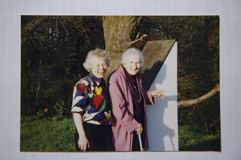 Ingeborg Verweijen mit Ruth C. Cohn