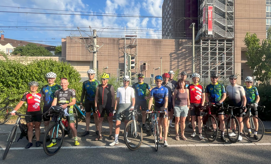Start in S-Vaihingen am 5. Juli