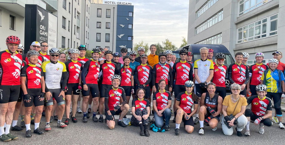 Sonntagmorgen kurz vor dem Start