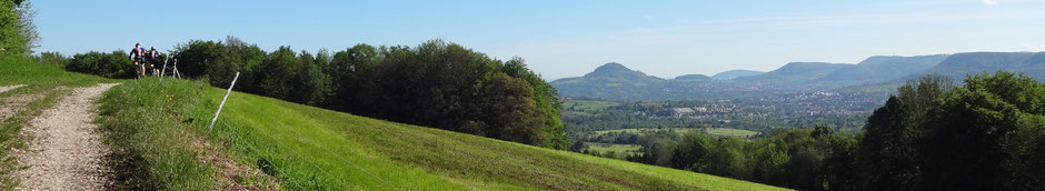 Blick auf Reutlingen, 21. Mai 2017