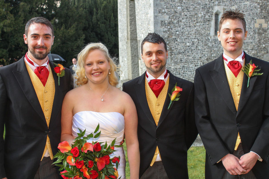 Hampshire Wedding Group Photo