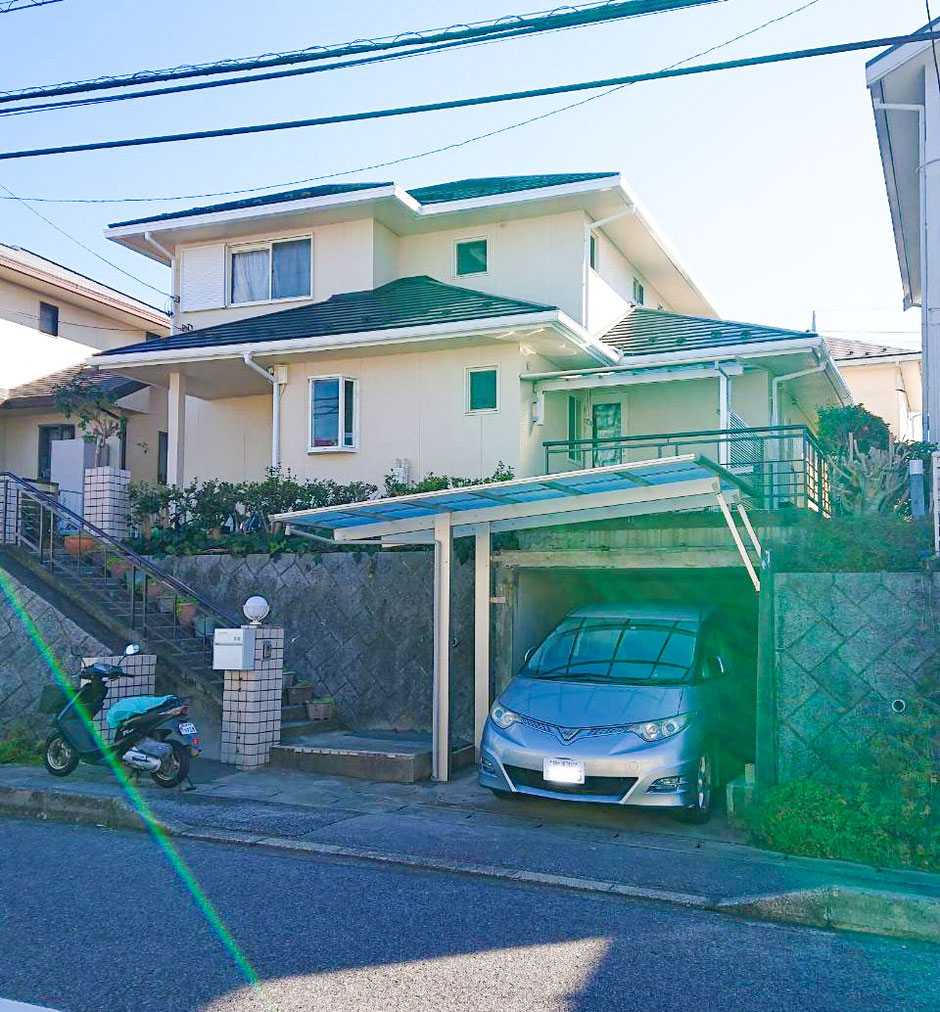 市原市ちはら台東で駐車場屋根の設置