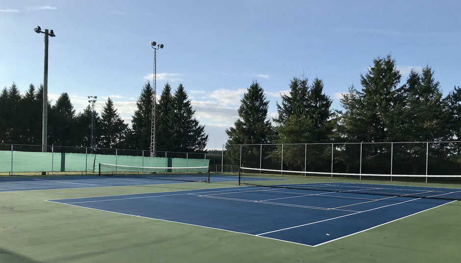 Terrain de tennis et pickleball du Parc Jean-Paul Charlebois