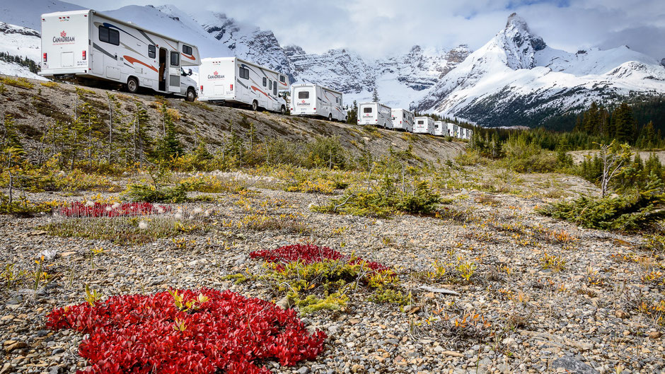 Icefield Parkway, Banff NP Foto: © Andreas Kossmann Rahmenvisionen.de