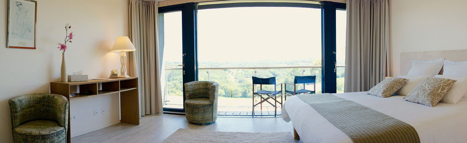 Villa Lascaux, guest house near Sarlat and the Lascaux caves, room number 2 with view