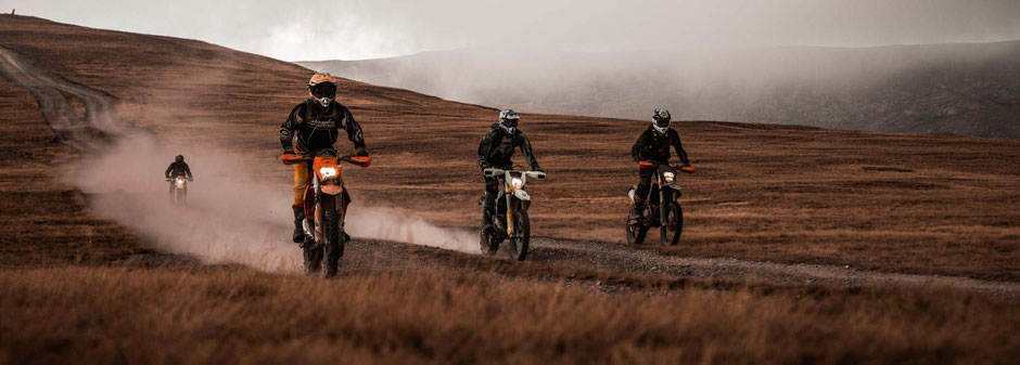 Enduro panorama Spanien