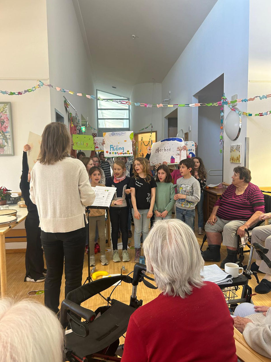 Die Singers im Pflegeheim Engen