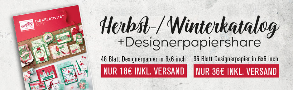 Stampin Up Adventskalender 2019 gefüllt mit Stampin Up Produkten 24 Türchen Geschenke Weihnachten