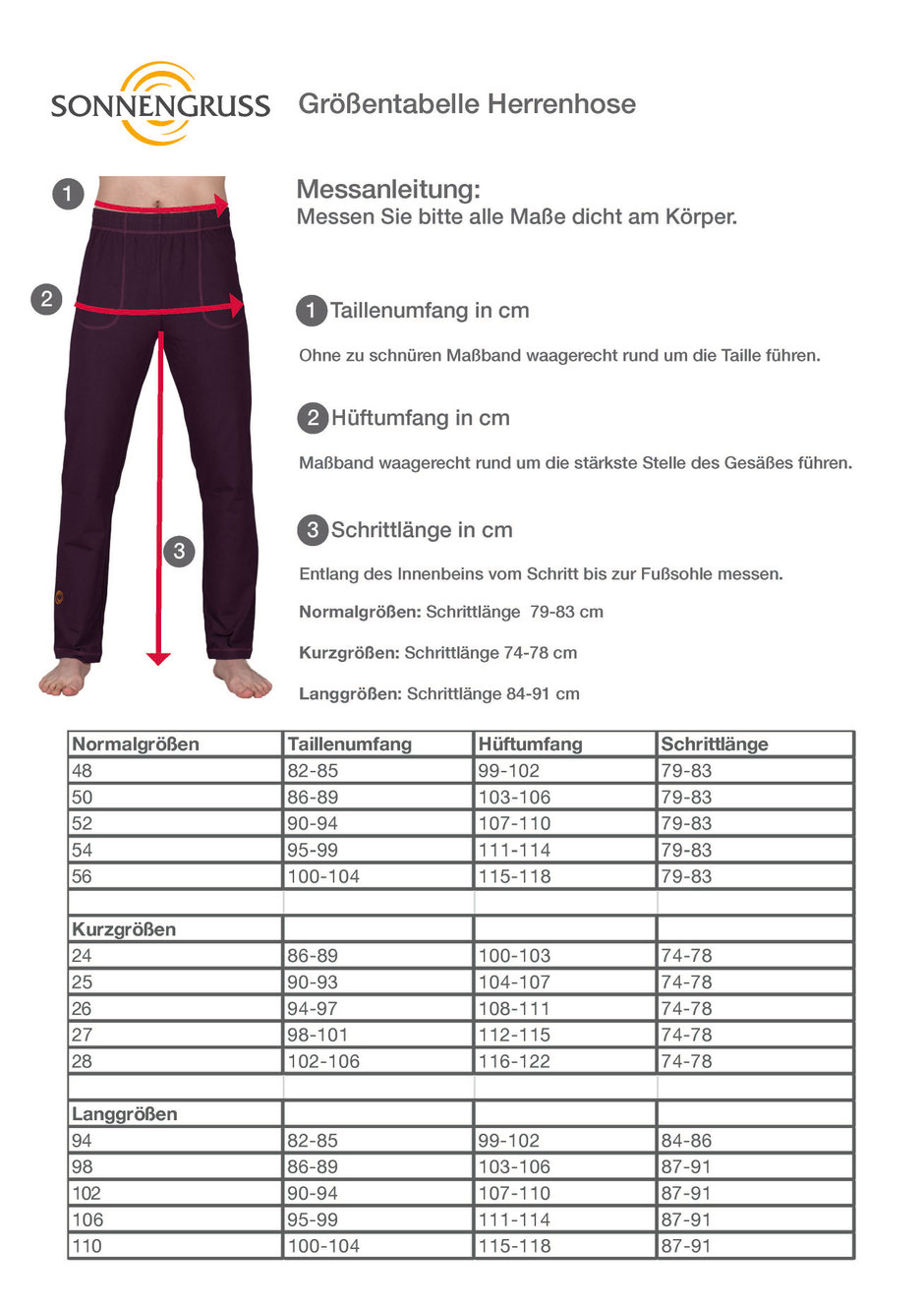 Yogahose für Männer in Lang-und Kurzgrößen in optimaler Passform. Erhältlich in den Farben schwarz, weiss, blau und aubergine.