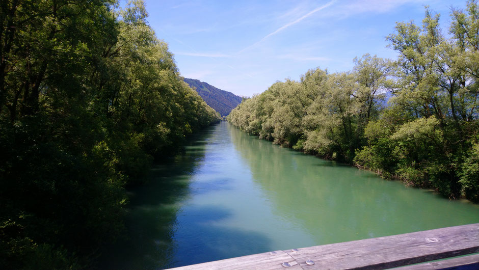 Ennstalradweg R7, EV 14, Ennstal, Brücke über die Enns