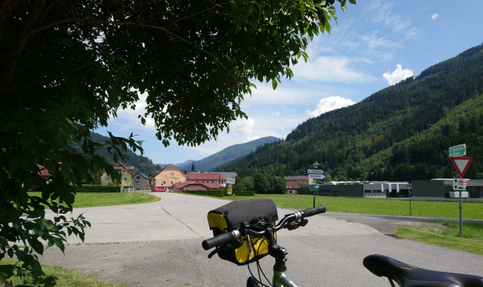 Rastlandradweg R15, Paltental, EV14, Wald am Schoberpass, Rastplatz