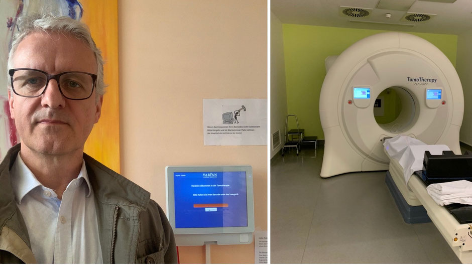 20 Besuche in vier Wochen - Strahlentherapie zu Beginn des Lockdowns