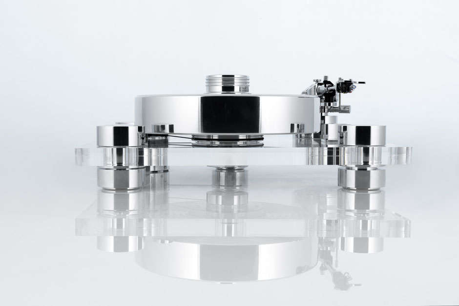 Transrotor Bellini TMD mit TRA Studio Tonarm, ohne Haube