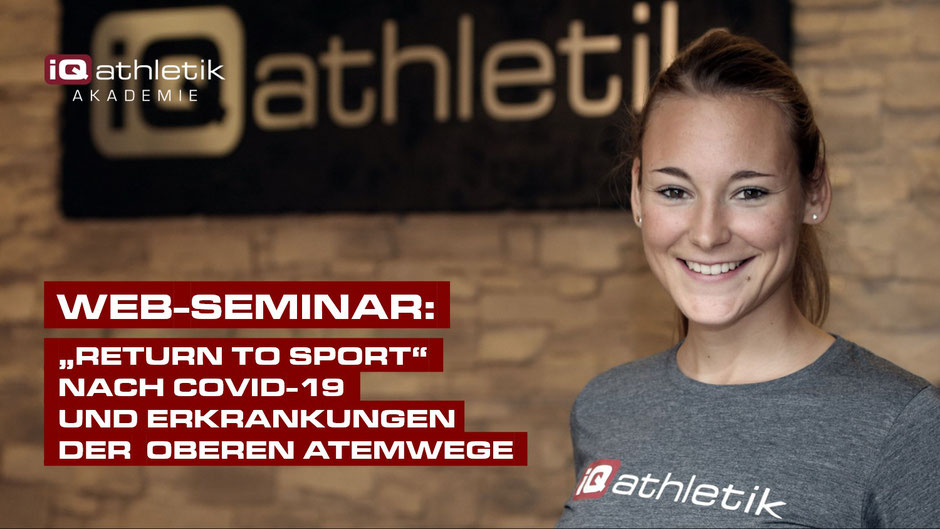 Web-Seminar: Return to Sport nach einer Covid-19-Erkrankung oder einer Infektion der oberen Atemwege