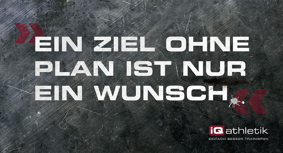 Mit Trainingsplan sportliche Ziele erreichen