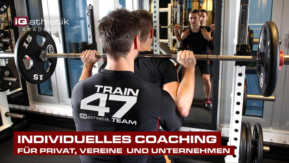 Individuelles Coaching und Personal Training mit den iQ athletik Experten