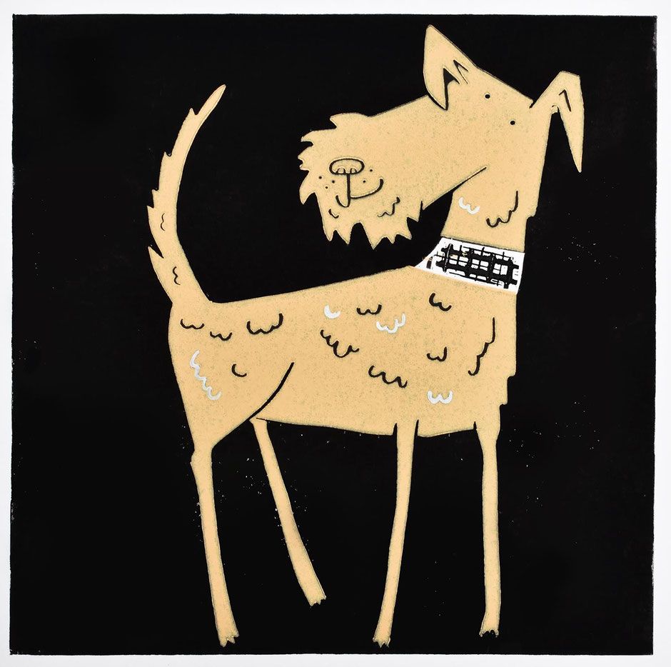 irish terrier art