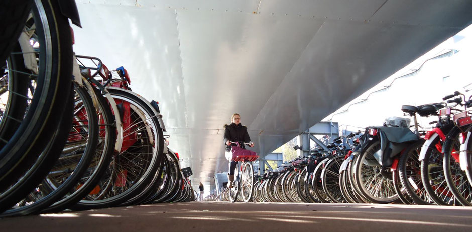 Parking à vélo à Amsterdam