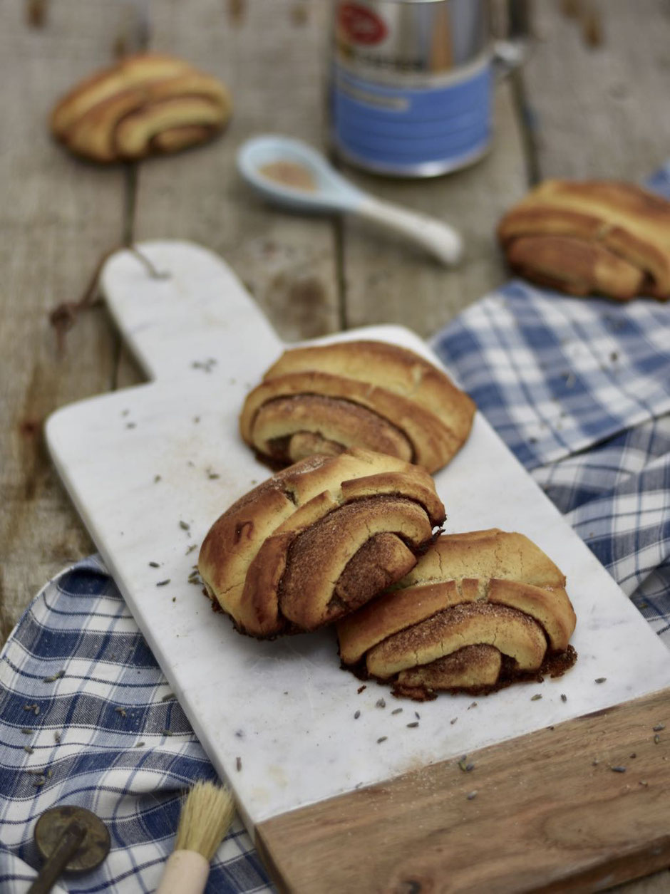 Glutenfreie Franzbrötchen