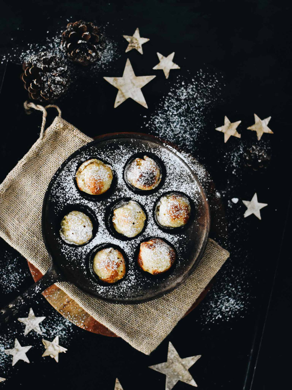 ÆBLESKIVER - DÄNISCHES SIEDEGEBÄCK