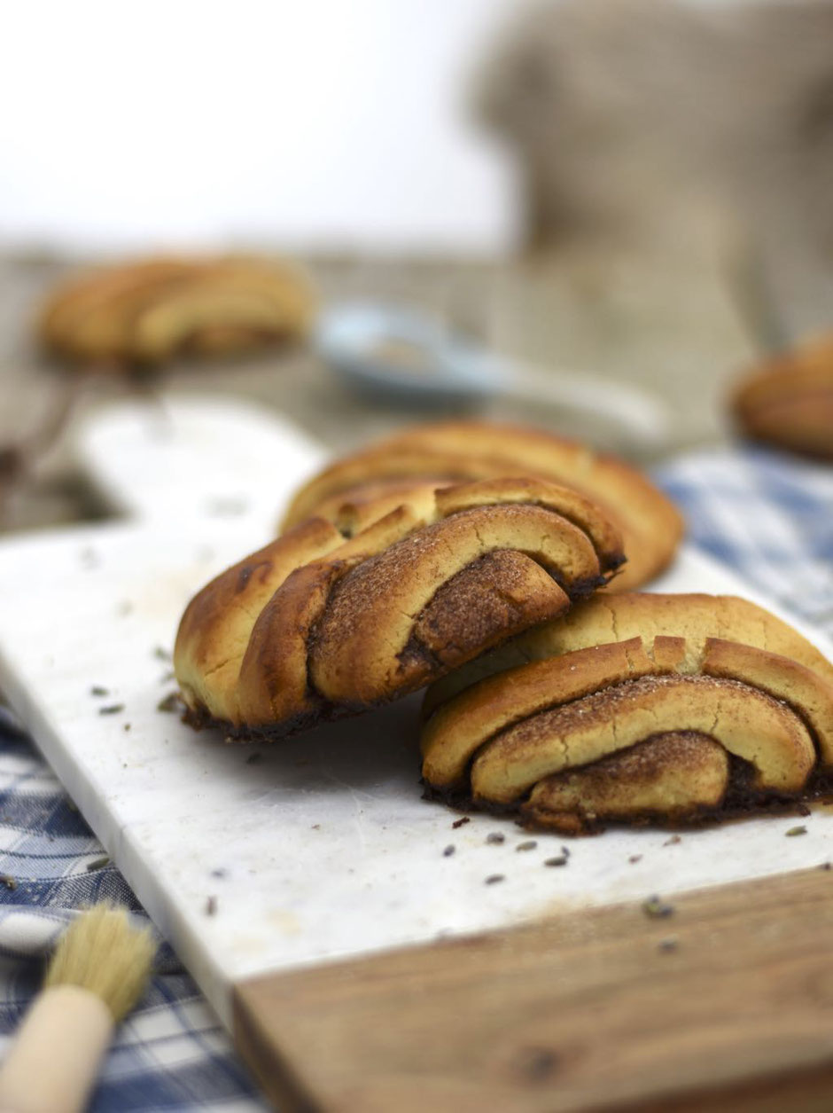 Glutenfreie Franzbrötchen