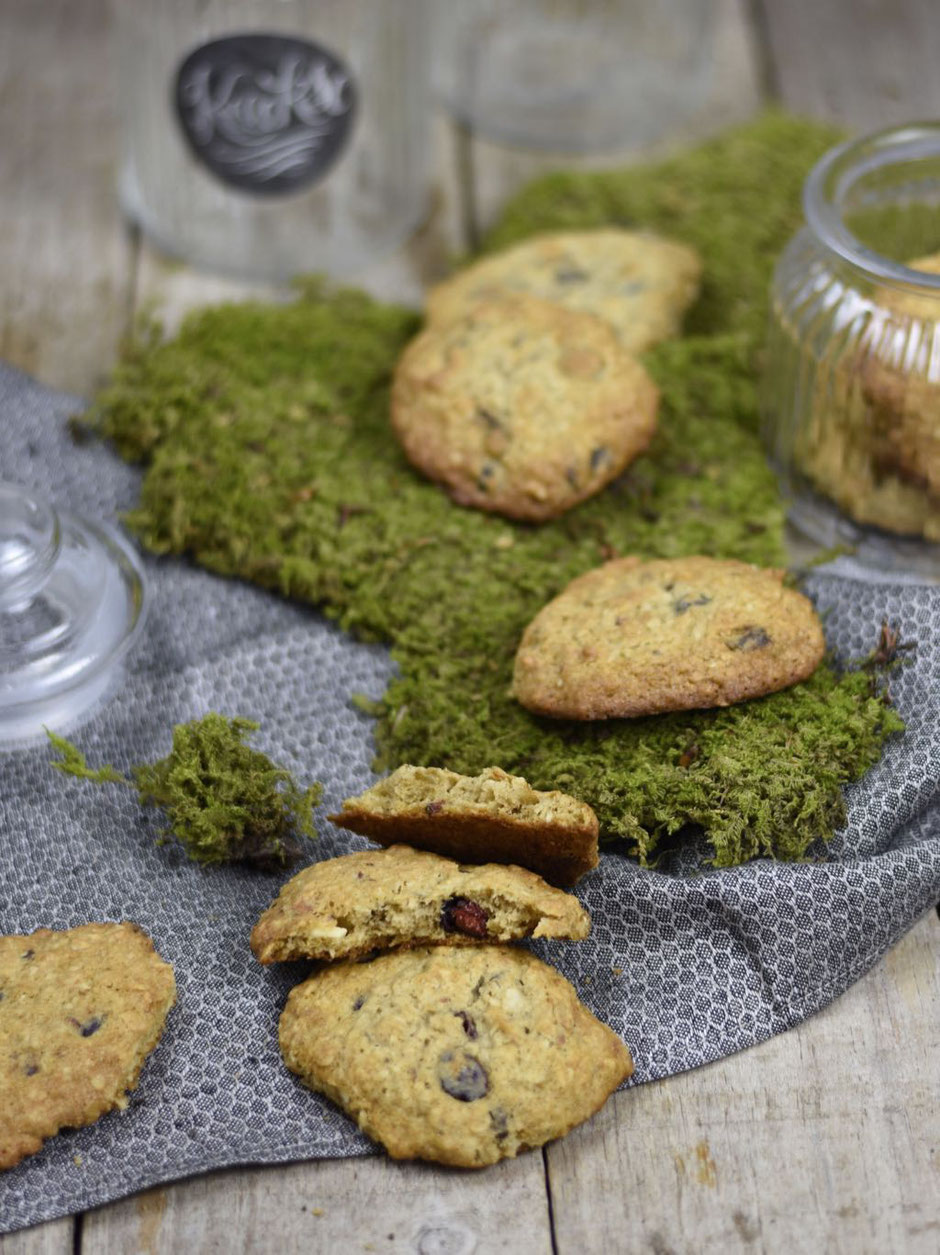 MOOSBEEREN COOKIES IM BAUKASTENPRINZIP