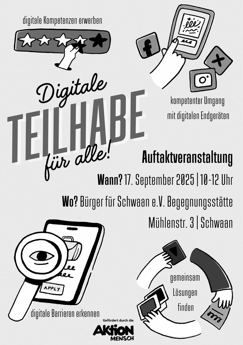 Flyer für die Veranstaltung: Konzert zum Frauentag: "Ich lade gern mir Gäste ein" - ein Operettenprogramm der Gruppe Bernstein Rostock