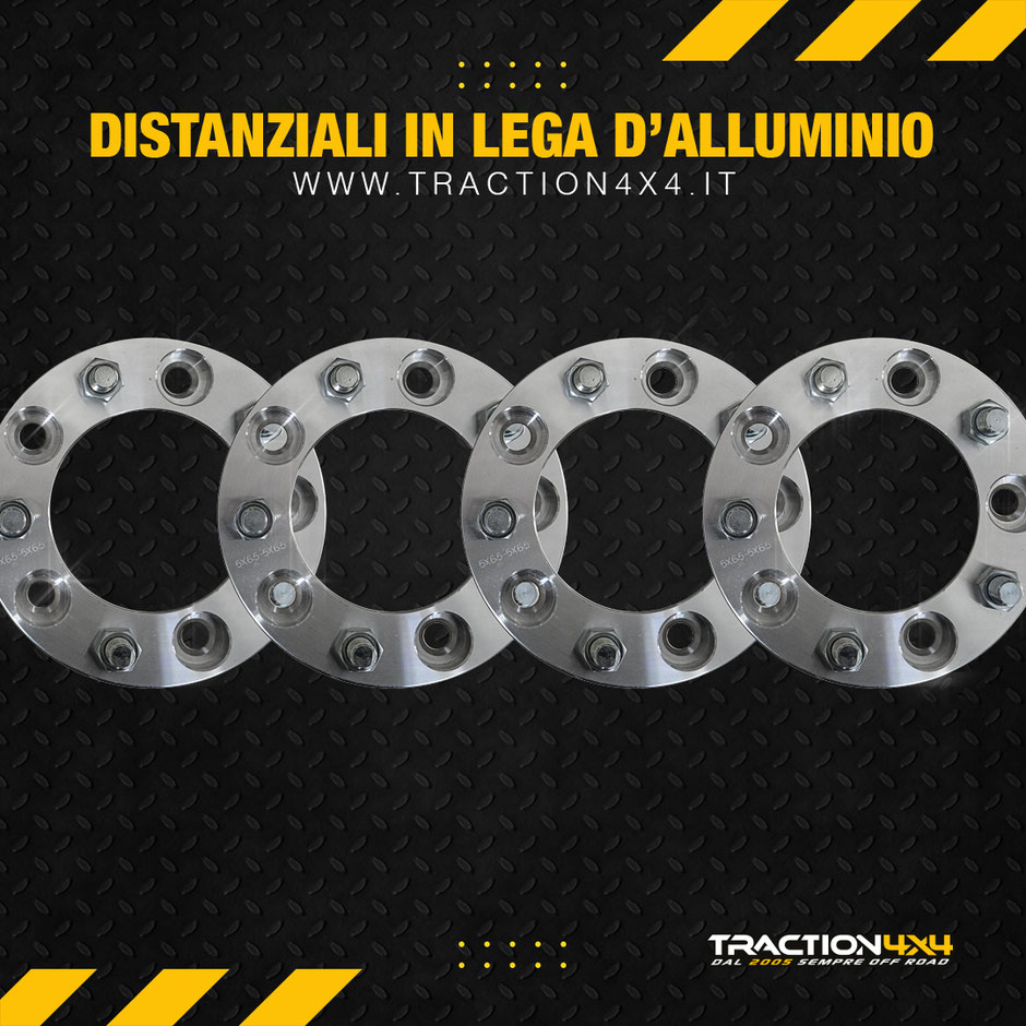 traction 4x4 distanziali