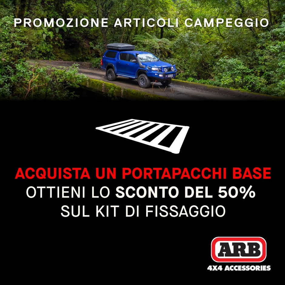 promozione campeggio arb by 4 technique